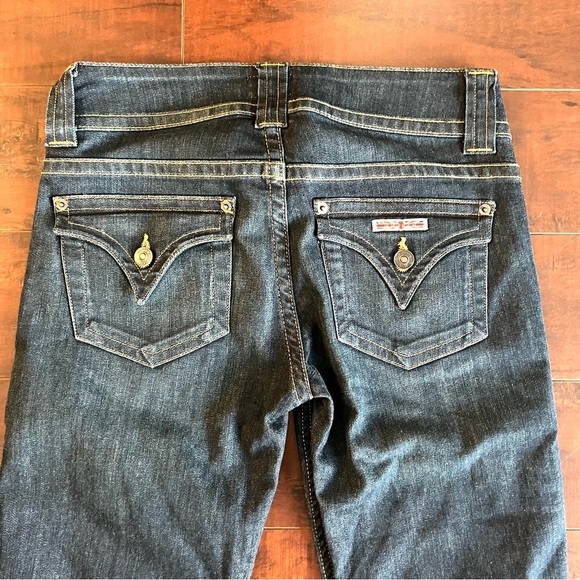 HUDSON Denim Signature Midrise Bootcut Jeans Size 27 Wash Dres - Picture 5 of 11